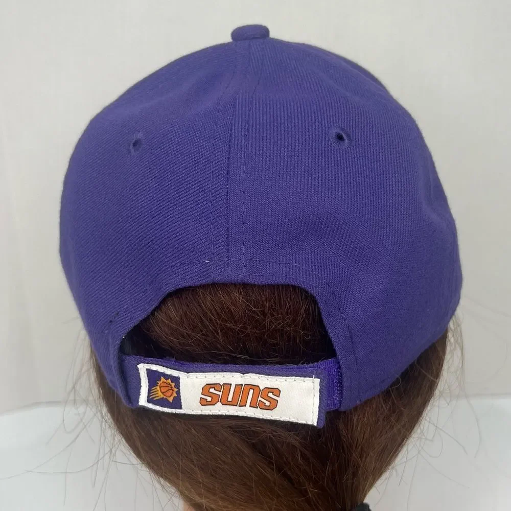 New Era Youth Adjustable 9Forty Phenix Suns Basketball Purple Textile Cap
